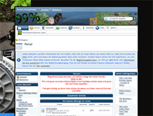 Tablet Screenshot of 99prozent.com